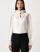 Twinset риза дамска с лиосел бежова 262AT2232