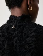 Twinset рокля черна с изчистена шарка 262AP2256