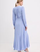 Twinset рокля синя с изчистена шарка 261TP2072