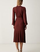 Twinset рокля тип пуловер кафява 262TP3082