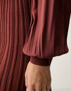 Twinset рокля тип пуловер кафява 262TP3082