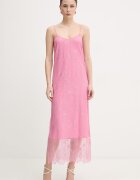 Twinset Рокля в розово дълга разкроена 261TP2770