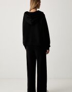 Twinset спортен комплект анцуг дамски от памук черен 262TP272B