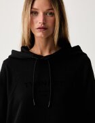 Twinset спортен комплект анцуг дамски от памук черен 262TP272B