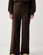 Twinset спортен комплект анцуг дамски от памук кафяв 262TP272B