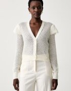 Twinset жилетка дамска с добавена вълна бежова 262TP3150