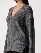 Twinset жилетка дамска с добавена вълна сива 262TT3153