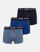 U.S. Polo Assn. Боксерки USPA BRAND (3 броя) в синьо MUP4439