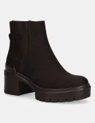 U.S. Polo Assn. Боти челси HALEY009A в кафяво с дебел ток HALEY009W/EH1
