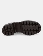 U.S. Polo Assn. Боти челси HALEY009A в кафяво с дебел ток HALEY009W/EH1