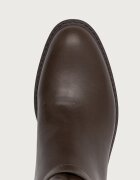 U.S. Polo Assn. ботуши под коляното с дебел ток дамски KALEY003 кафяви KALEY003W/GY1