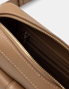 U.S. Polo Assn. чанта crossbody дамска от имитация на кожа MARGARET бежова BEUMF9046WVP