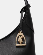 U.S. Polo Assn. чанта дамска от имитация на кожа JONES черна BEUJE9096WVP