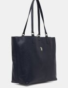 U.S. Polo Assn. Чанта с две лица Malibu в черно BEUM08706WVP