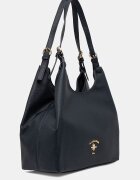 U.S. Polo Assn. чанта тип хобо дамска от имитация на кожа Stanford тъмносиня BIUSS8372WVP