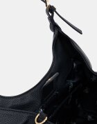 U.S. Polo Assn. чанта тип хобо дамска от имитация на кожа Stanford тъмносиня BIUSS8372WVP