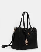 U.S. Polo Assn. чанта tote дамска от имитация на кожа Jones черна BEUJE8662WVP