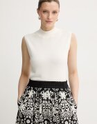 U.S. Polo Assn. елек дамски от вискоза Mock Neck Sleeveless бежов WUP1370