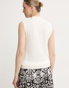 U.S. Polo Assn. елек дамски от вискоза Mock Neck Sleeveless бежов WUP1370
