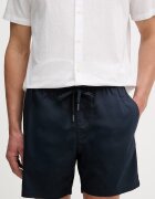 U.S. Polo Assn. Къс панталон с лен LINEN DECK в тъмносиньо MUP3552