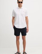 U.S. Polo Assn. Къс панталон с лен LINEN DECK в тъмносиньо MUP3552