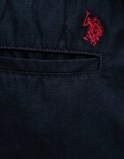 U.S. Polo Assn. Къс панталон с лен LINEN DECK в тъмносиньо MUP3552