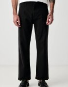 U.S. Polo Assn. панталон мъжки от памук с еластан RELAXED FIT CHINO черен MUP5479