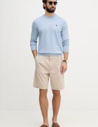 U.S. Polo Assn. пуловер мъжки от памук DHM KNIT син MUP4551