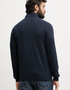U.S. Polo Assn. пуловер мъжки памучен 1/4 ZIP NECK тъмносин MUP3938