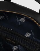 U.S. Polo Assn. Раница Stanford в черно малък размер с изчистен дизайн BIUSS6211WVP-000