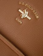 U.S. Polo Assn. Раница Stanford в кафяво малък размер с изчистен дизайн BIUSS6211WVP-521
