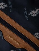 U.S. Polo Assn. Раница Stanford в кафяво малък размер с изчистен дизайн BIUSS6211WVP-521