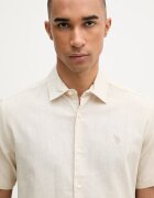 U.S. Polo Assn. сафари риза мъжка с лен LINEN BLEND SS бежова MUP3254-J54