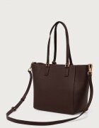 U.S. Polo Assn. шопинг чанта дамска от имитация на кожа Jones кафява BIUJE8908WVP