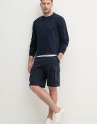 U.S. Polo Assn. суичър мъжки с памук DHM LB CREW тъмносин MUP3356