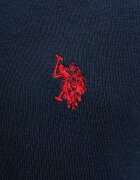 U.S. Polo Assn. суичър мъжки с памук DHM LB CREW тъмносин MUP3356
