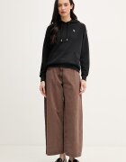 U.S. Polo Assn. суичър с качулка дамски с памук DHM Hoodie черен WUP2541