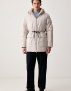 U.S. Polo Assn. яке мъжко SMART LONGLINE PADDED PARKA кафяво MUP5446