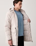 U.S. Polo Assn. яке мъжко SMART LONGLINE PADDED PARKA кафяво MUP5446