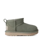 UGG апески за деца от велур CLASSIC ULTRA MINI зелени 1130750T