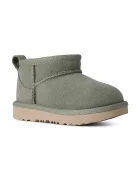 UGG апески за деца от велур CLASSIC ULTRA MINI зелени 1130750T