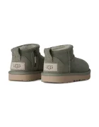 UGG апески за деца от велур CLASSIC ULTRA MINI зелени 1130750T