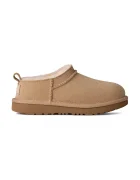UGG апрески за деца от велур CLASSIC MICRO бежови 1174410K