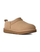 UGG апрески за деца от велур CLASSIC MICRO бежови 1174410K