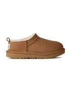 UGG апрески за деца от велур CLASSIC MICRO кафяви 1174410K