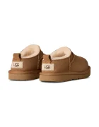 UGG апрески за деца от велур CLASSIC MICRO кафяви 1174410K