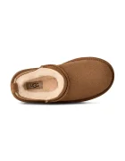 UGG апрески за деца от велур CLASSIC MICRO кафяви 1174410K