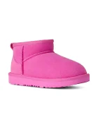 UGG апрески зимни обувки за деца от велур CLASSIC ULTRA MINI розови 1130750K