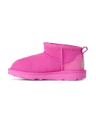 UGG апрески зимни обувки за деца от велур CLASSIC ULTRA MINI розови 1130750K