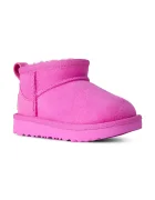 UGG апрески зимни обувки за деца от велур CLASSIC ULTRA MINI розови 1130750T